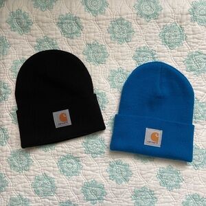 Two Carhartt women’s beanies